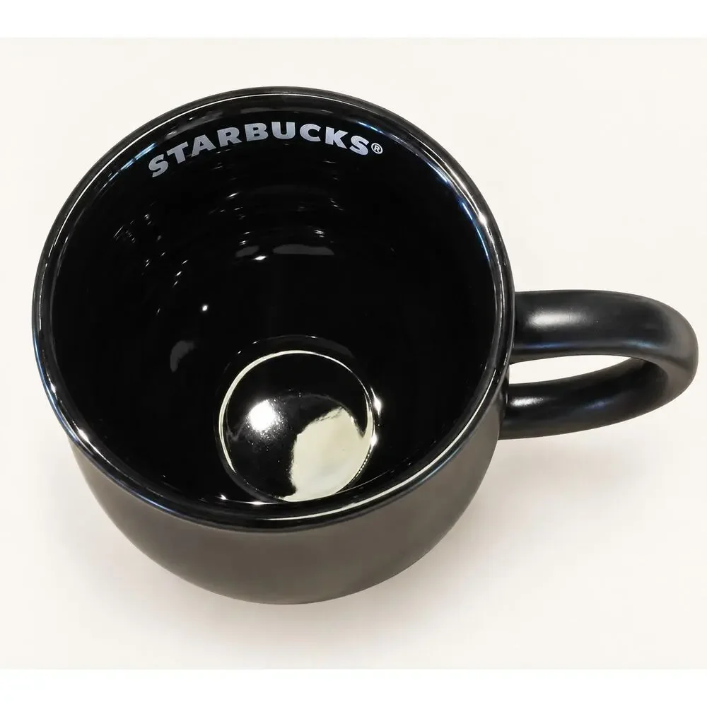 Starbucks 2026 Halloween Black Cauldron Mug 14 Oz New